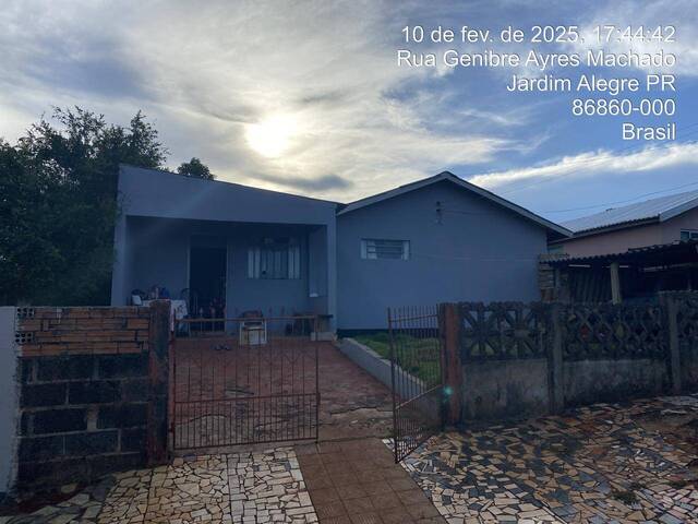 #86 - Casa para Venda em Jardim Alegre - PR - 1