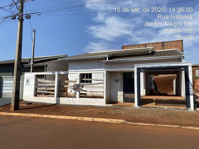 #106 - Casa para Venda em Jardim Alegre - PR - 1